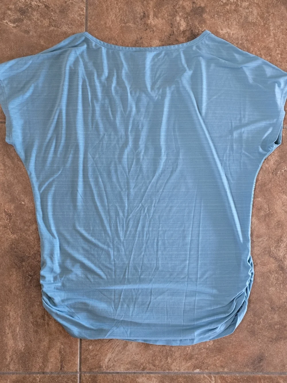 Light Blue | RNB | Ruched Loose Sleeve - Picture 2 of 3